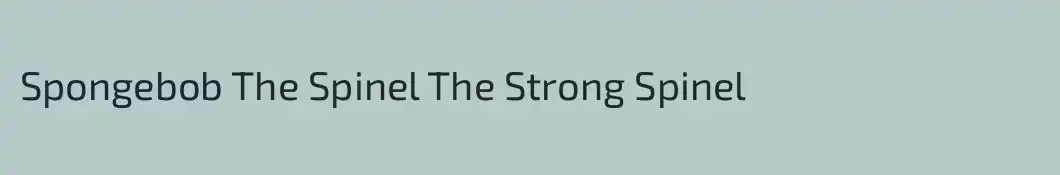 Spongebob The Spinel The Strong Spinel